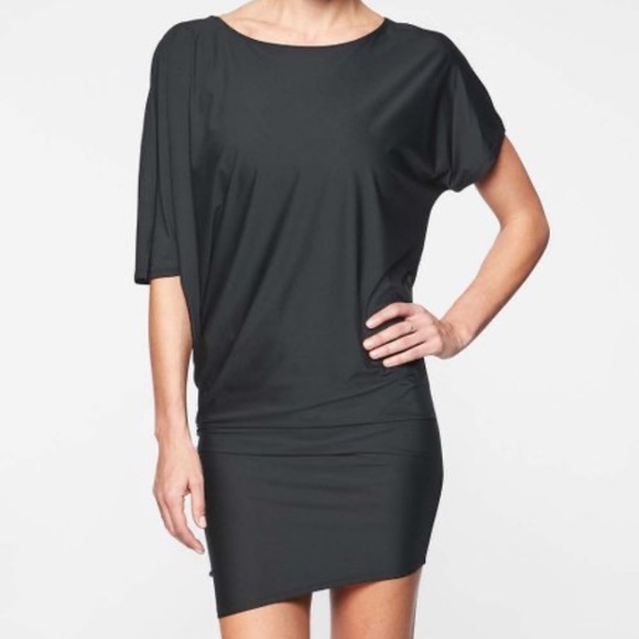 Athleta Dresses & Skirts - NWT Athleta Black Sunlover Hilo Asymmetrical Dress -